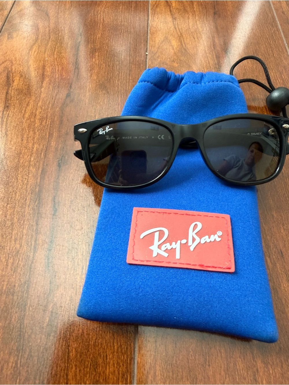 Ray-Ban Kids Disney Mickey Mouse Sunglasses with Blue and Pouch
